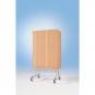 Flat-Screen-Schrank fahrbar, bis 40 Zoll Diagonale, Höhe 190 cm, 96x57 cm (B/T) 